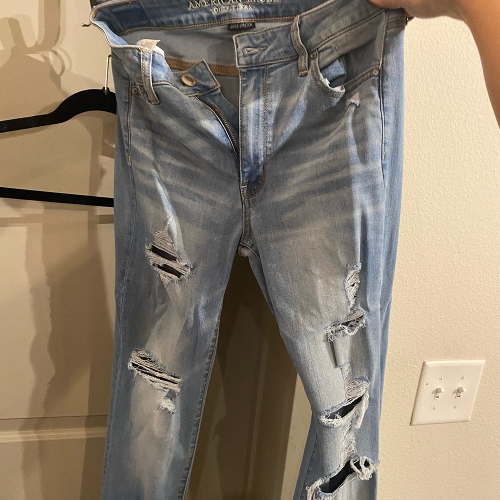 American eagle outfitters super stretch high rise skinny jeans OBO